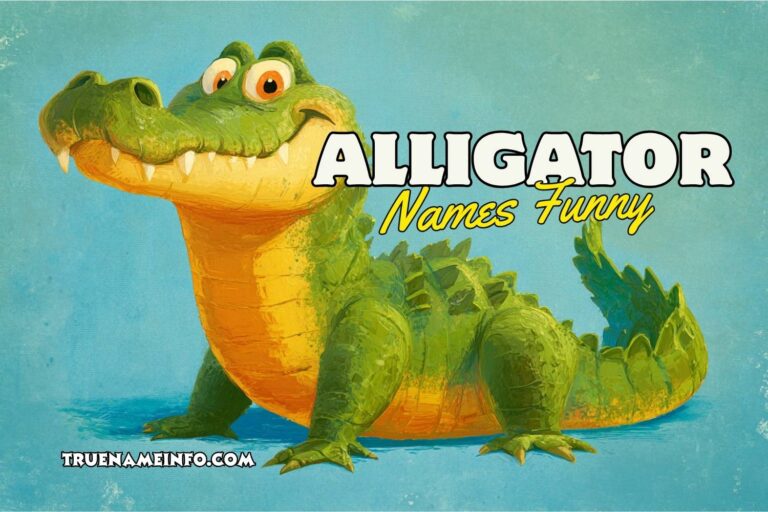 alligator names funny