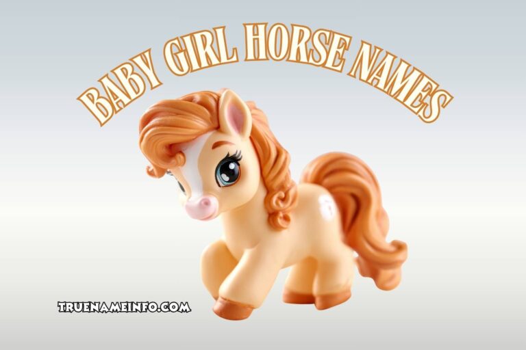 baby girl horse names