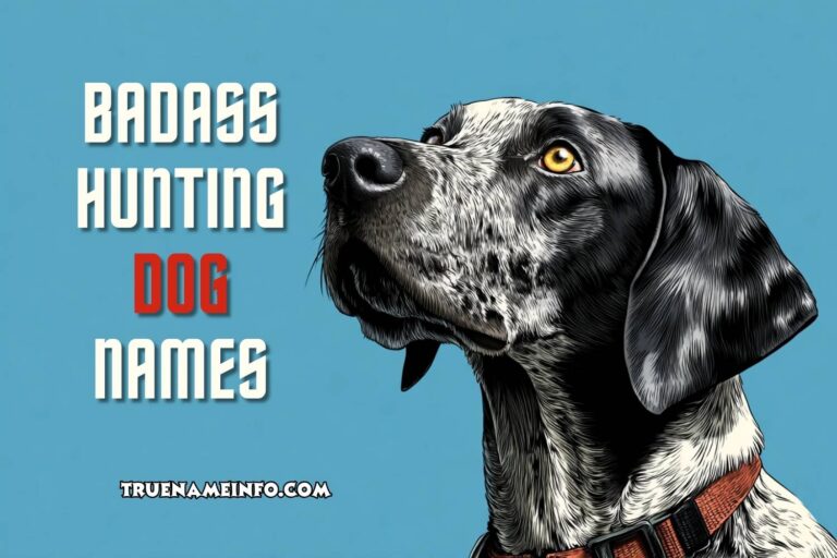 badass hunting dog names