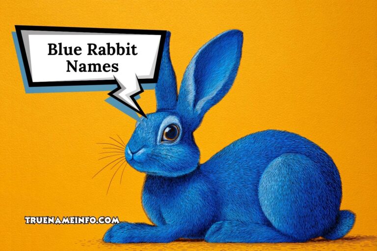 blue rabbit names