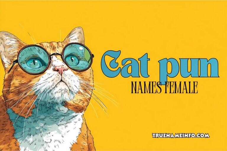 cat pun names female