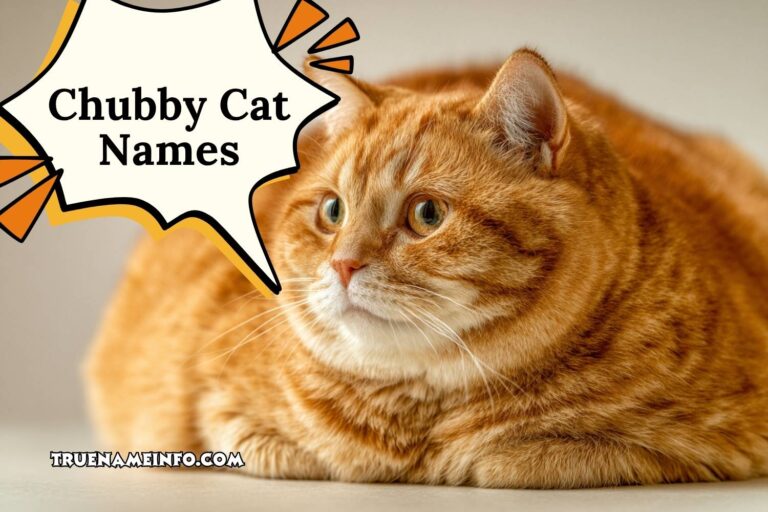 chubby cat names