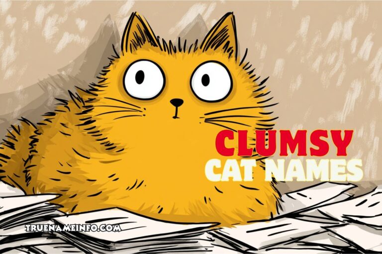 clumsy cat names