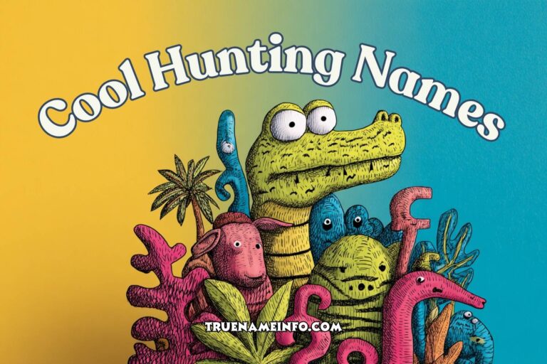 cool hunting names