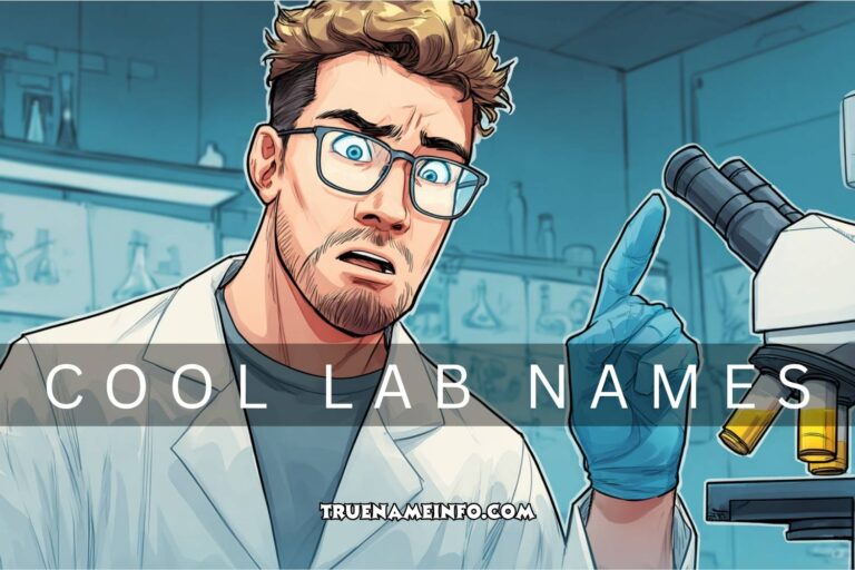 cool lab names