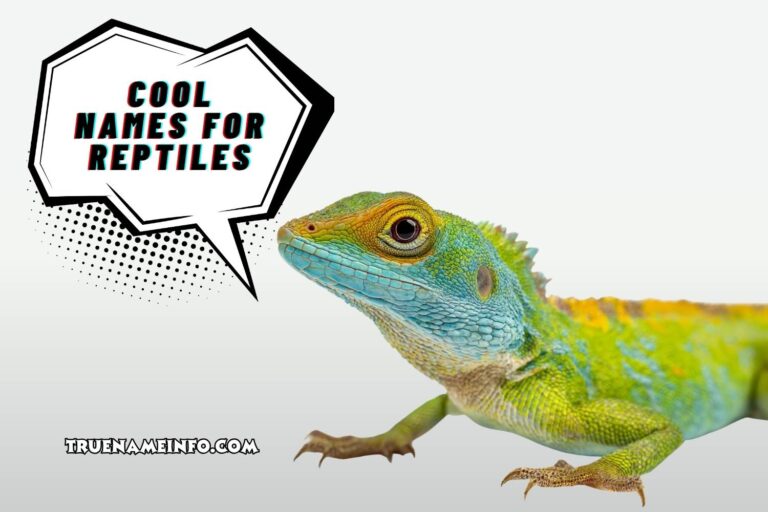cool names for reptiles