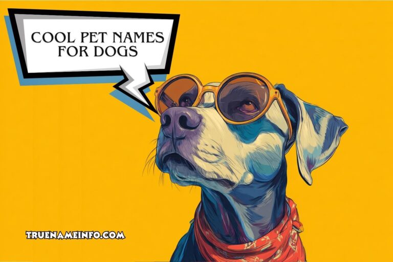 cool pet names for dogs