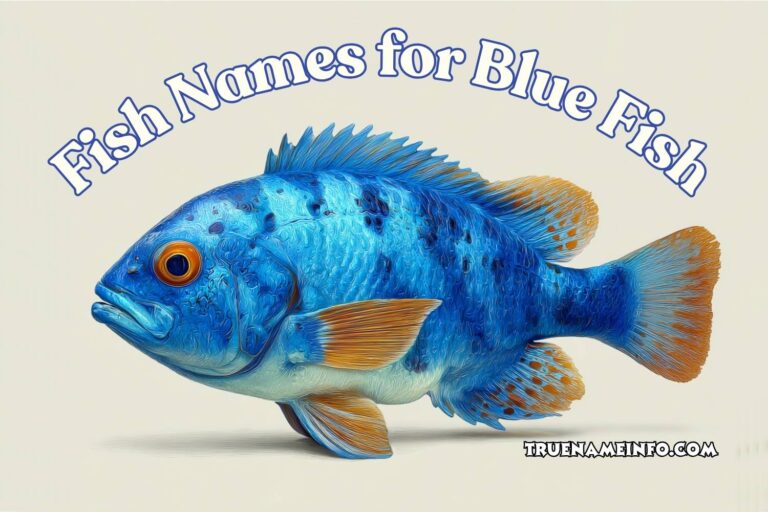 fish names for blue fish