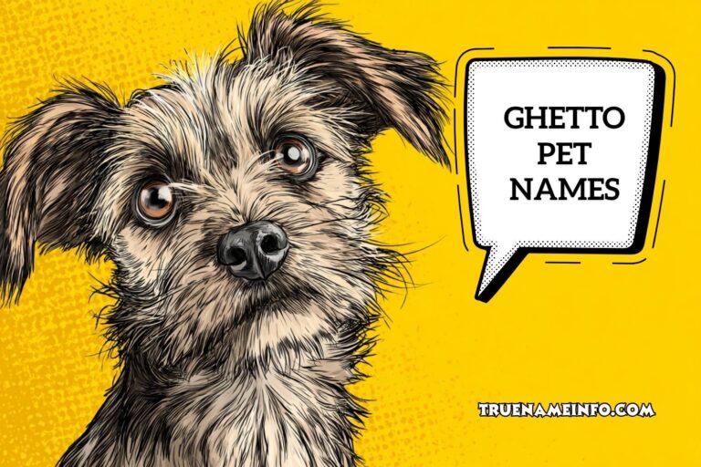 ghetto pet names
