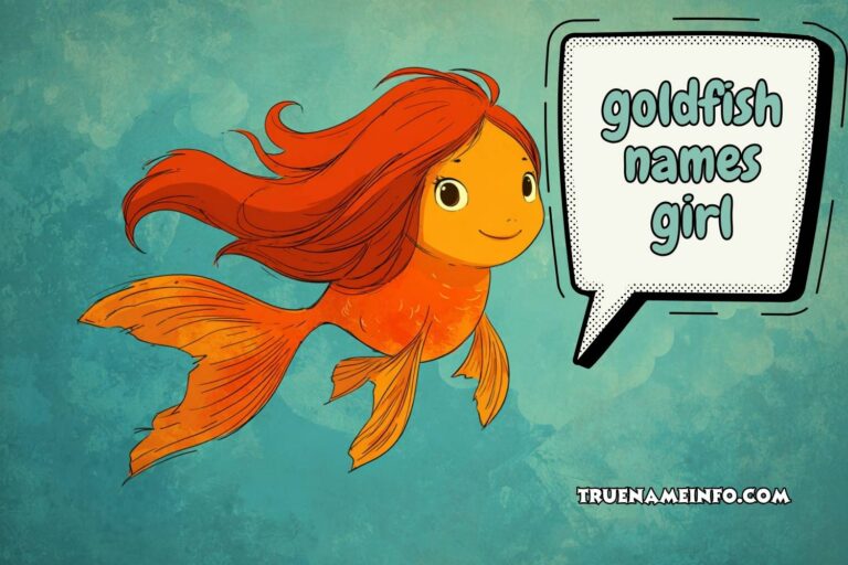 goldfish names girl