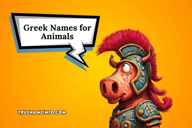 greek names for animals
