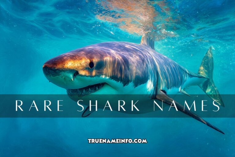 rare shark names