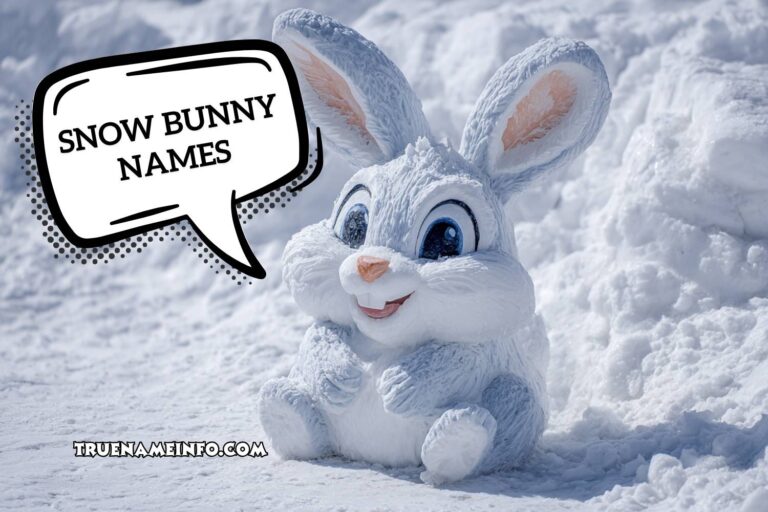 snow bunny names