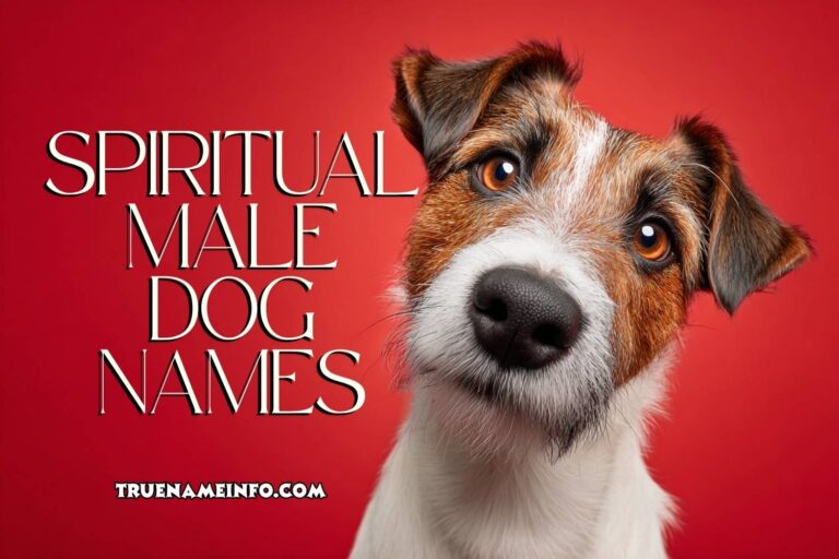 spiritual male dog names