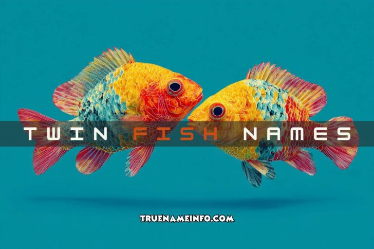 twin fish names