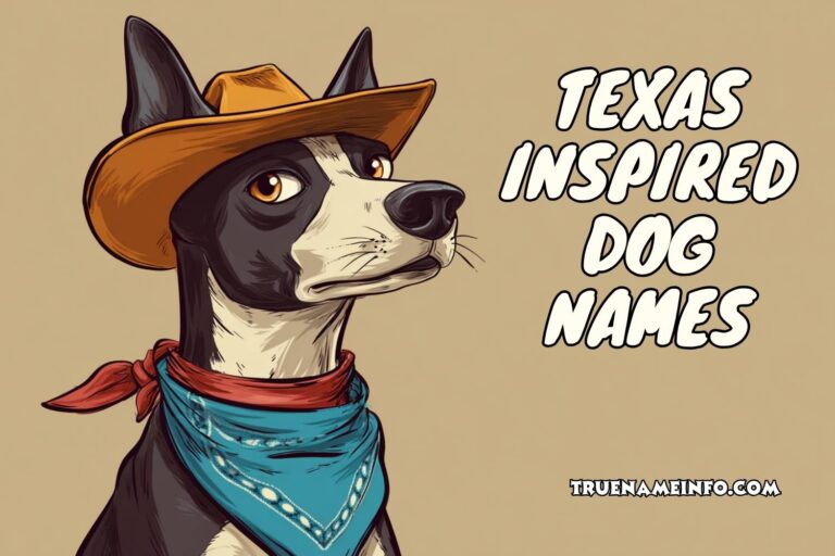 texas inspired dog names